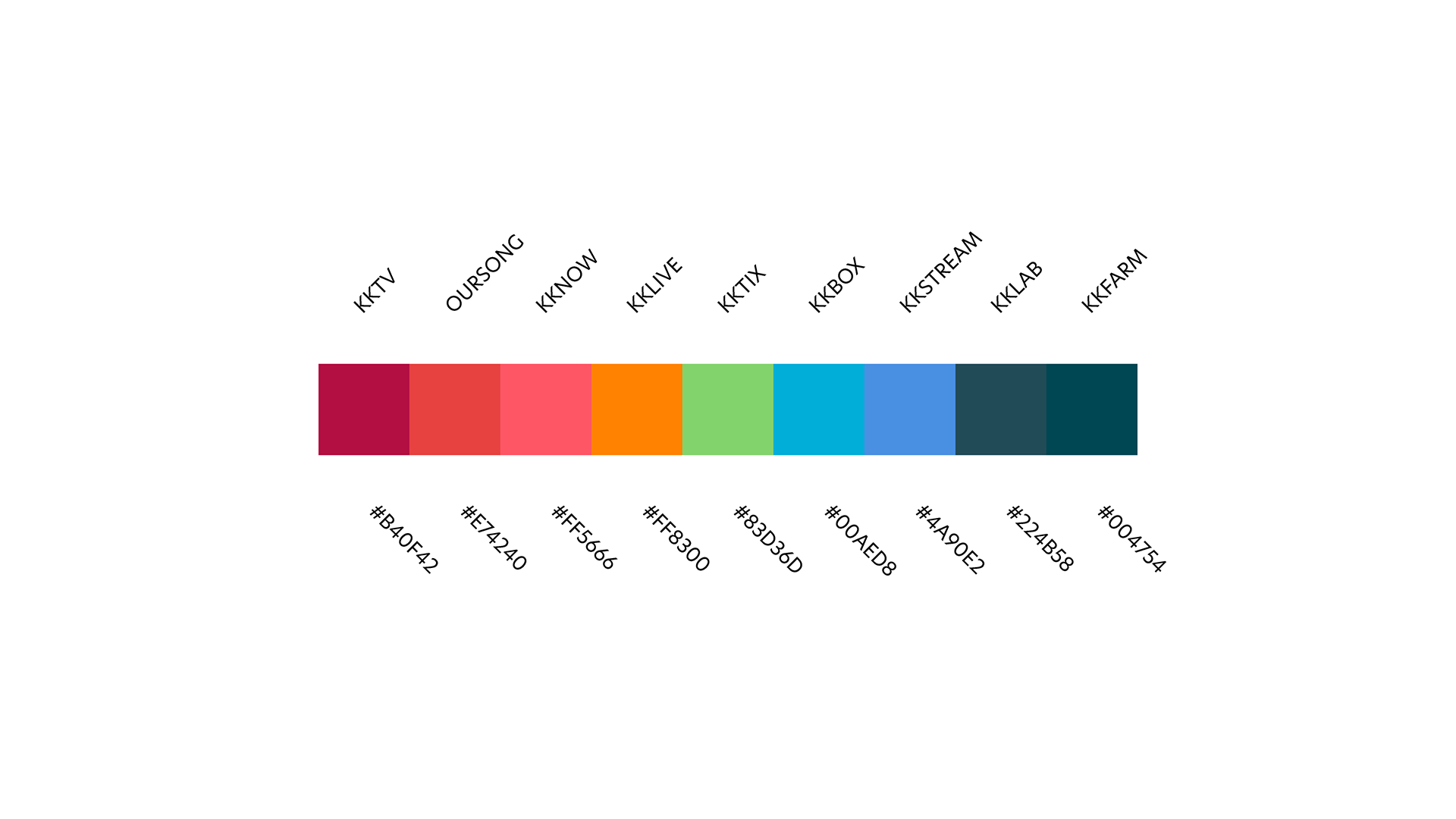 KKCompany Old Color Logotype Swatch