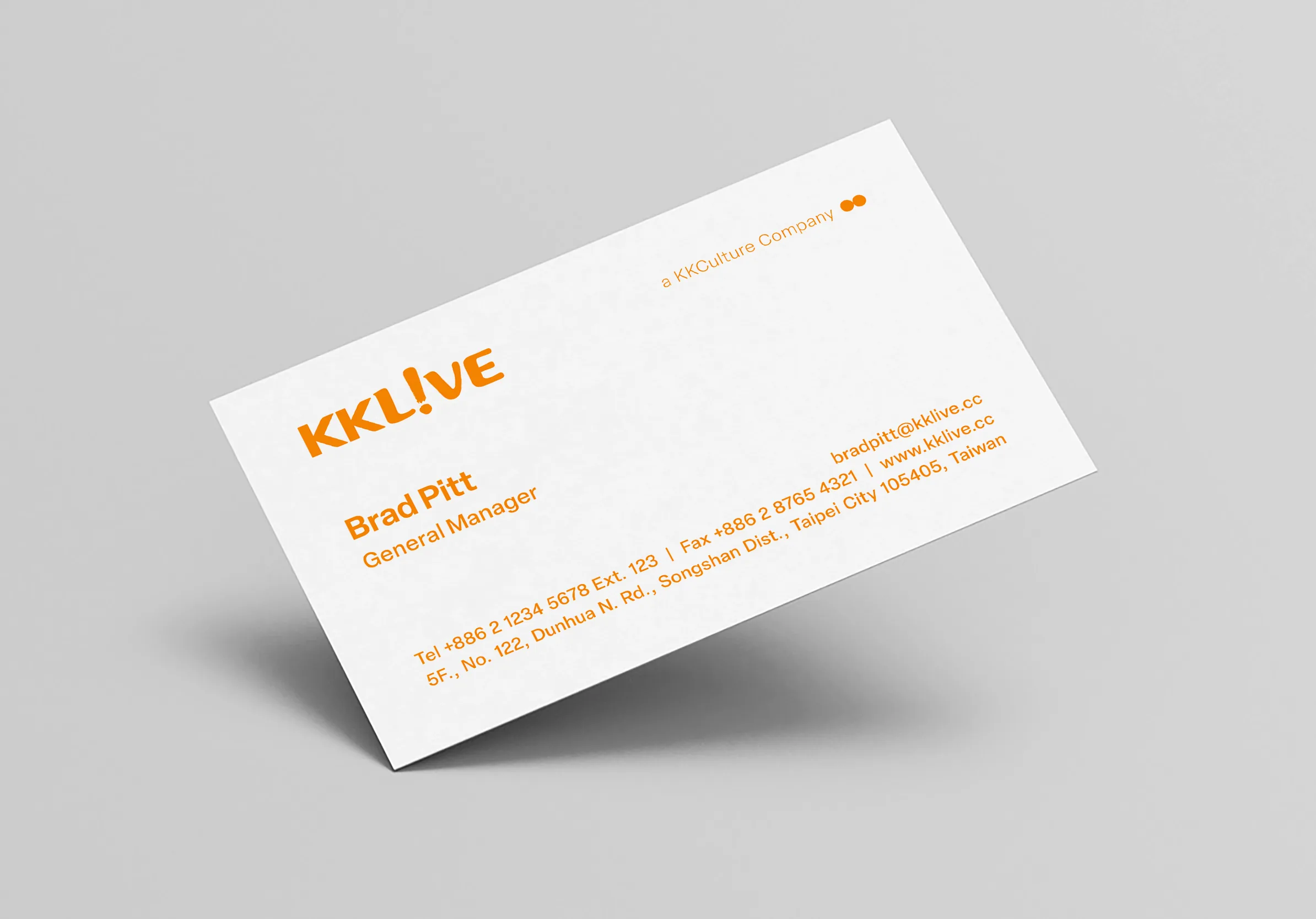 KKCulture Business Card - KKLIVE
