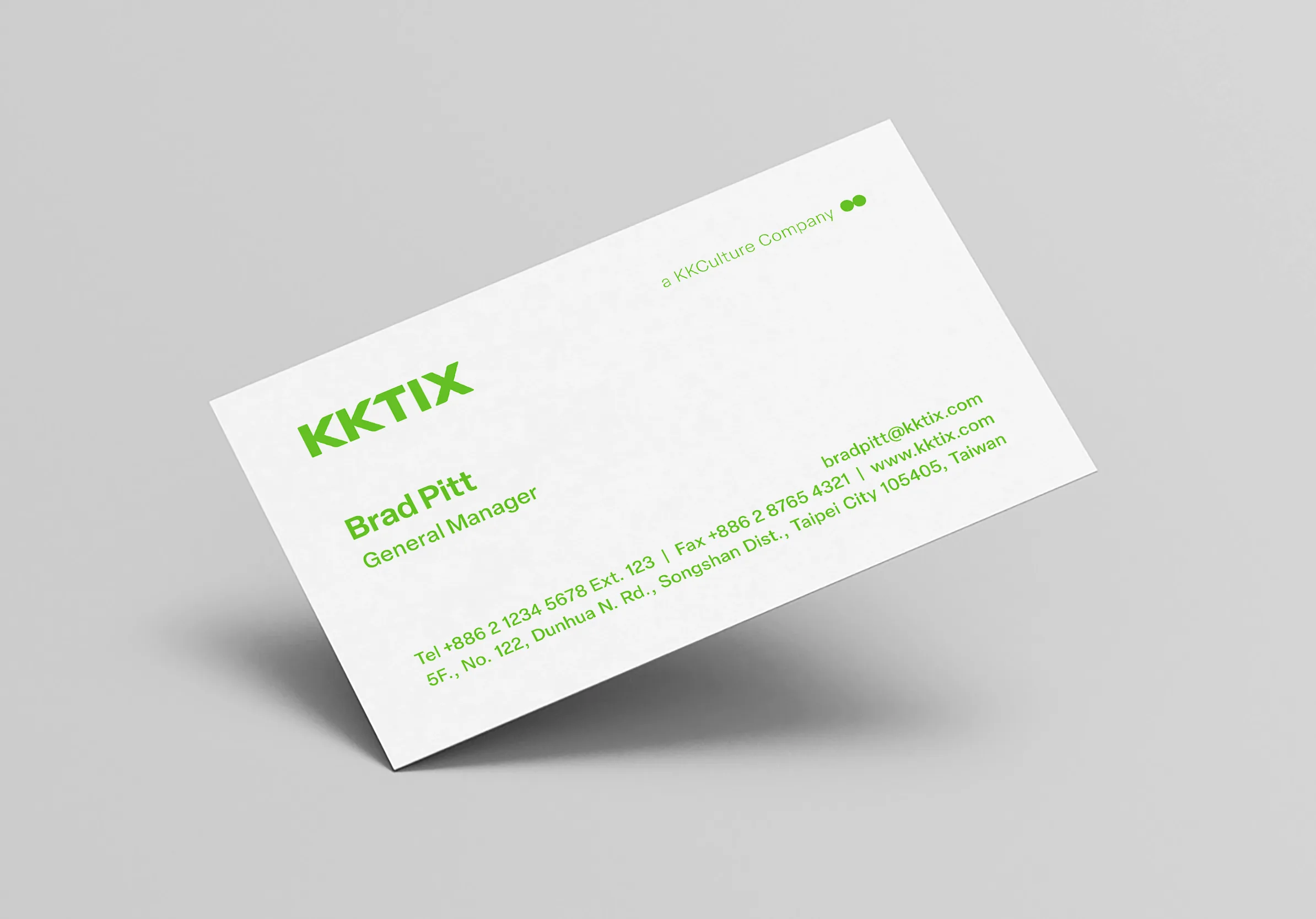 KKCulture Business Card - KKTIX
